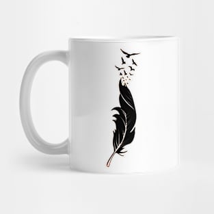 Feather Birds Mug